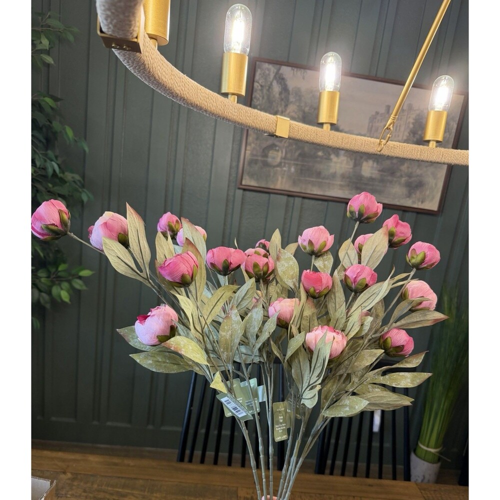 Set of 6 Viral Ashland Pink Peony Stems From Michael’s NEW 2026